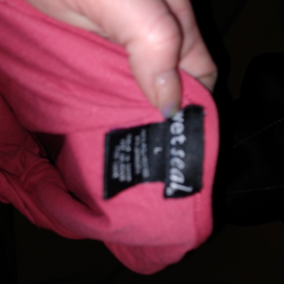 🛍️Pink ruffle one sleeve top - Picture 4 of 6